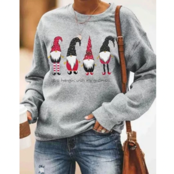 Tops - ✨last one!! Just hanging with my gnomies sweatshirt